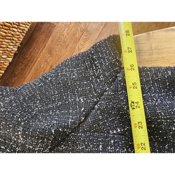 Talbots Metallic Black Fringe Tweed Blazer Women's Size 18WP NWT Career Party - Picture 14 of 16